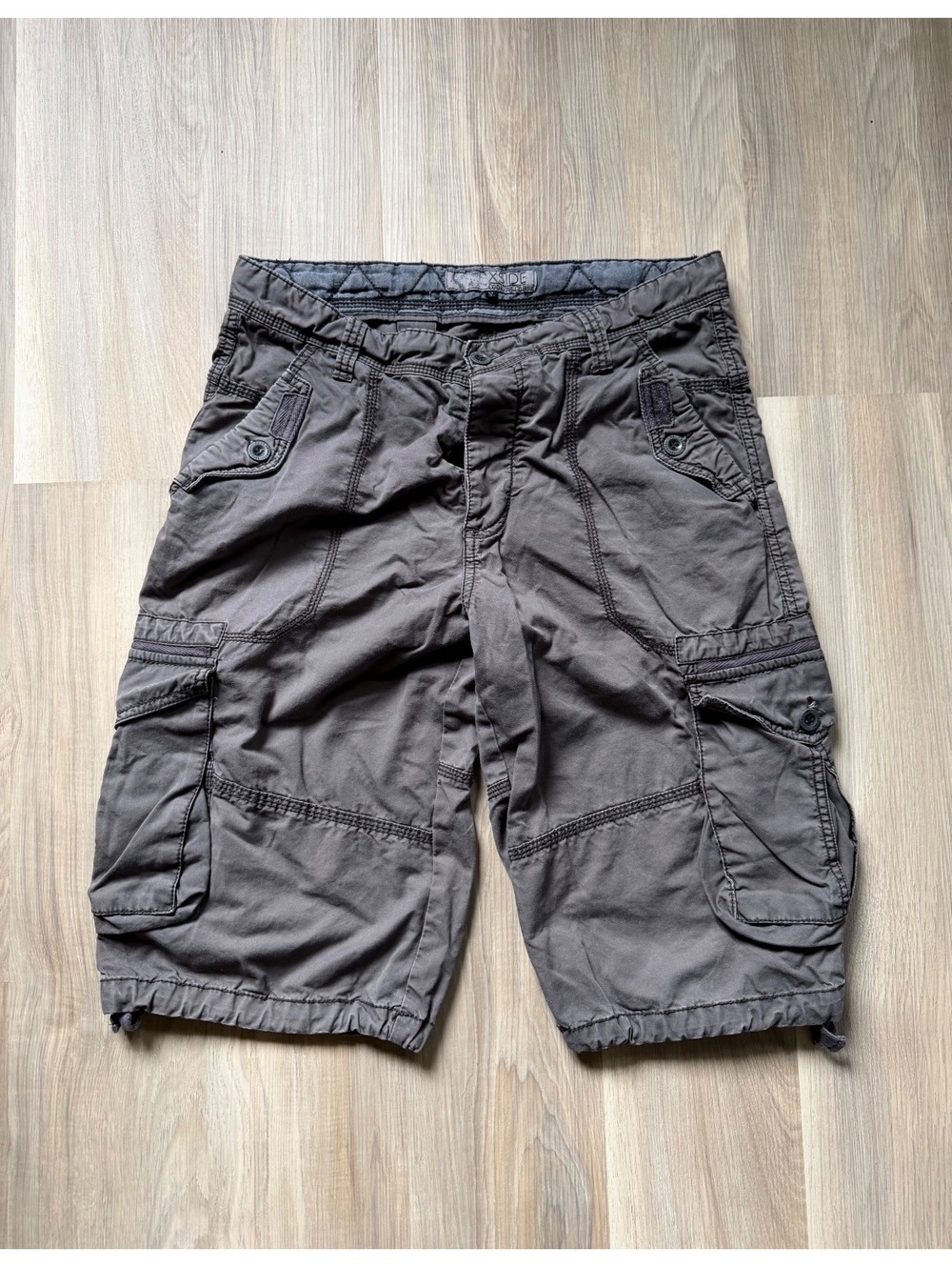 Vintage Y2K Baggy XSide Cargo Utility Shorts